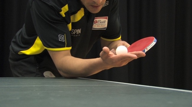 Der Punch Tischtennis Aufschlag Coaching-Tipp von Eli Baraty Ping Pong Aufschlag