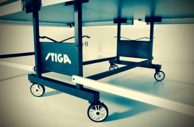 Stiga STS 520 Indoor Tischtennistisch Untersicht