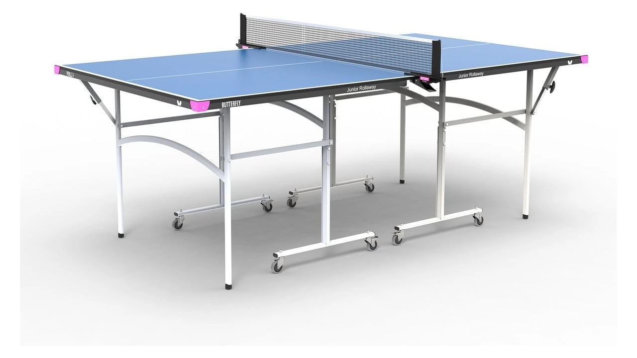 Butterfly Junior Rollaway Table Tennis Table with Net