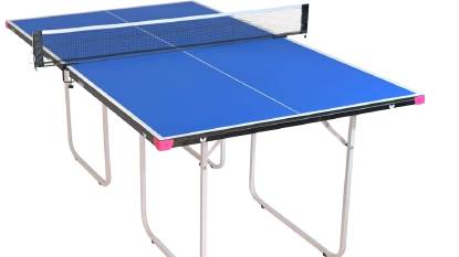 Butterfly Junior Stationary Ping Pong Table, kompakt und stabil.