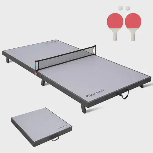 Read more: RAYKEEP Mini Tragbares Tischtennis-Set: Taschentischtennis für unterwegs Spaß