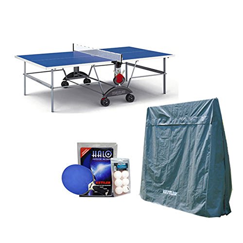 KETTLER Top Star XL Table Tennis Table with Outdoor Accessories