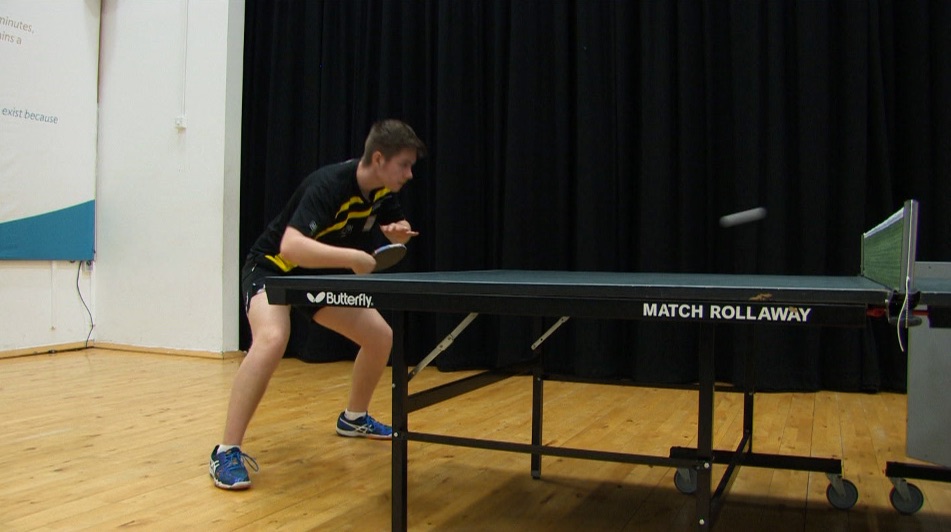 Ping Pong Tipp - Fußarbeit-Übung