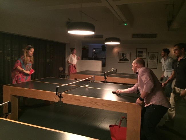 Ping Pong Fitness Übungen sind
Spaß