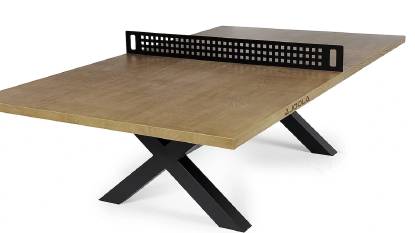 JOOLA Berkshire Outdoor Tischtennistisch mit Beton-Eichenholz-Optik
