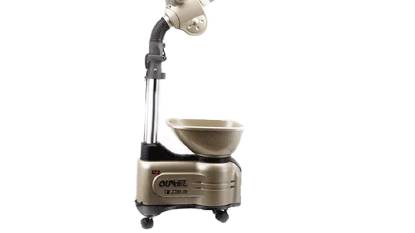 Tischtennis-Roboter von Oukei, Modell Tw2700-08b, mit 100 Bällen.