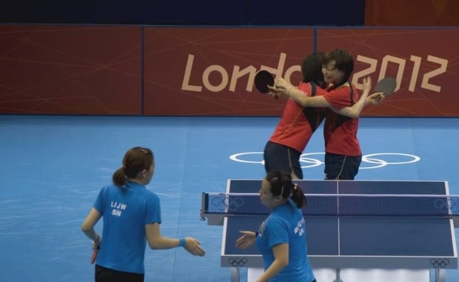 2012 Damendoppel China Tischtennis bei den Olympischen Spielen London 2012 Damendoppel China