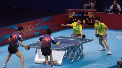Beste Tischtennistische bei den Olympischen Spielen 2012 in London